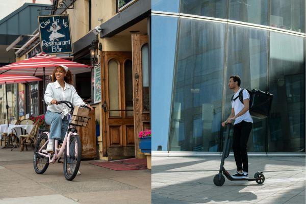 E-bike vs E-scooter