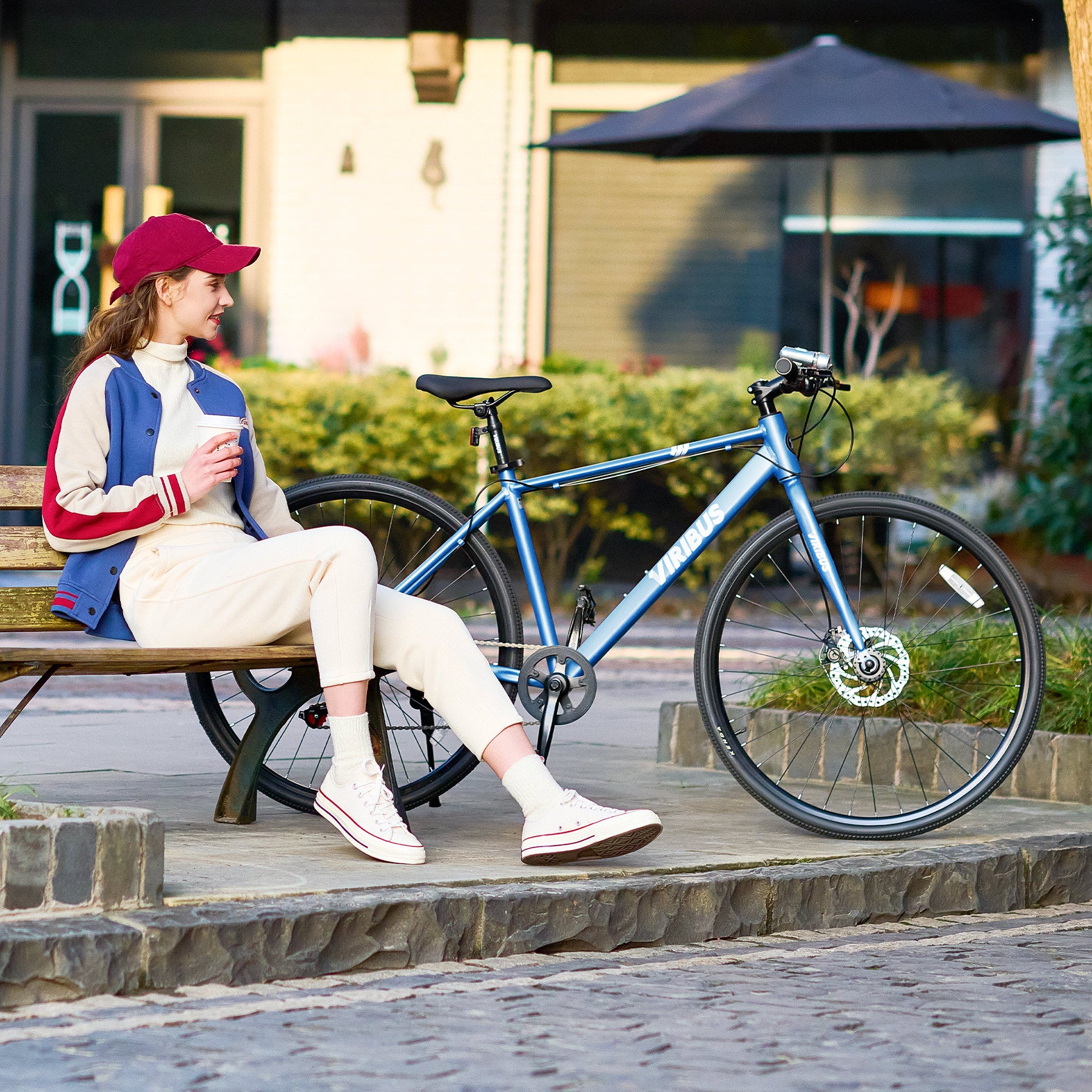Viribus 28 inch Hybrid Bike