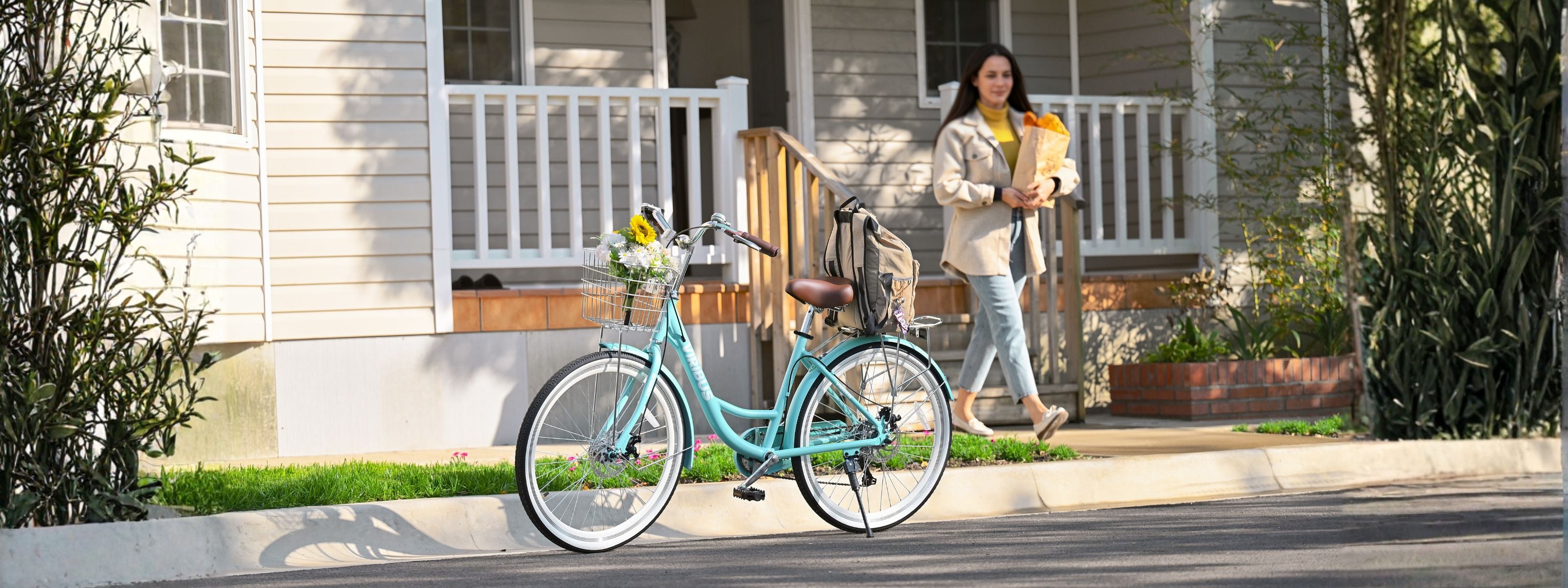 Viribus Cruising Bikes for Women Beach Cruiser Bike