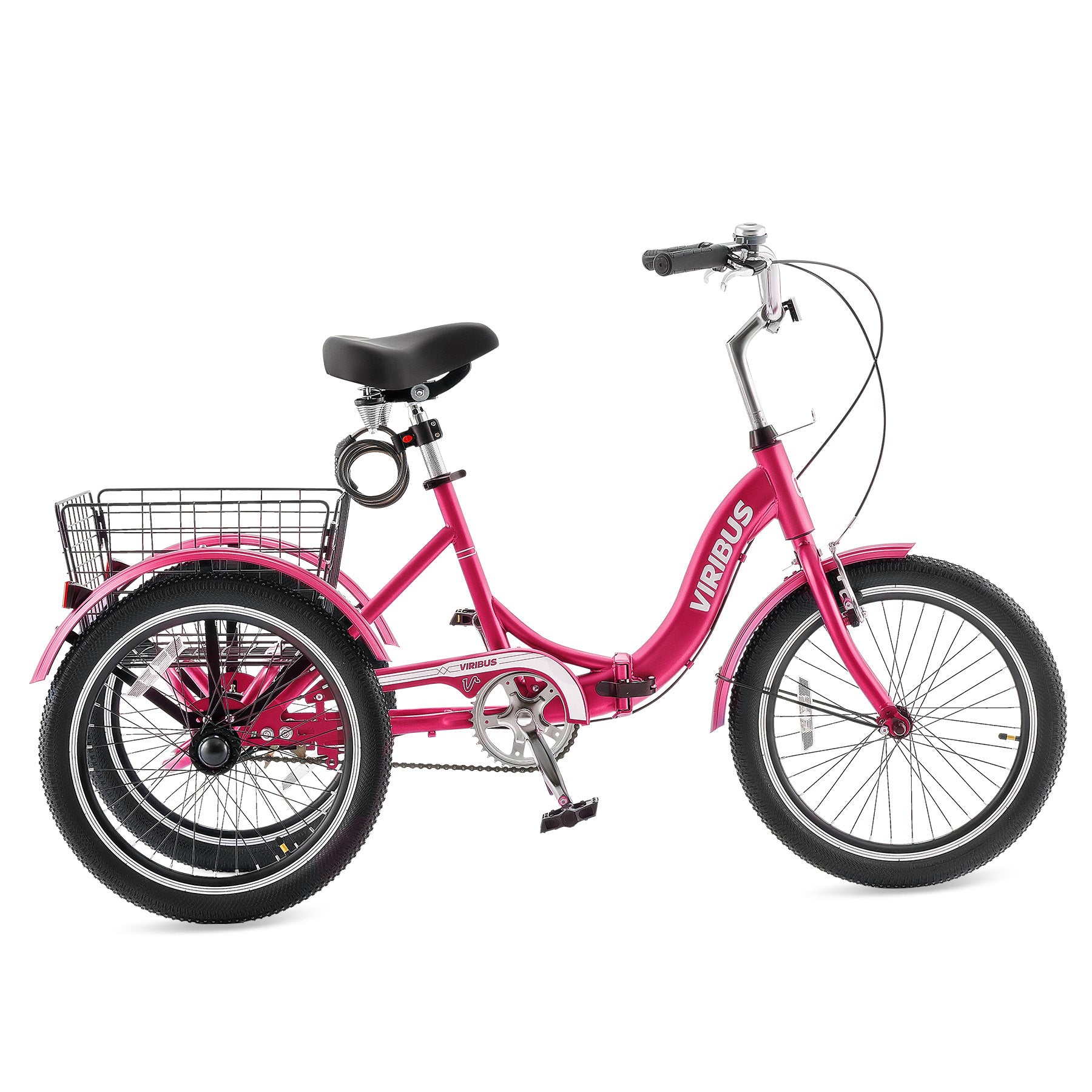 Viribus 20 inch Folding Adult Tricycle