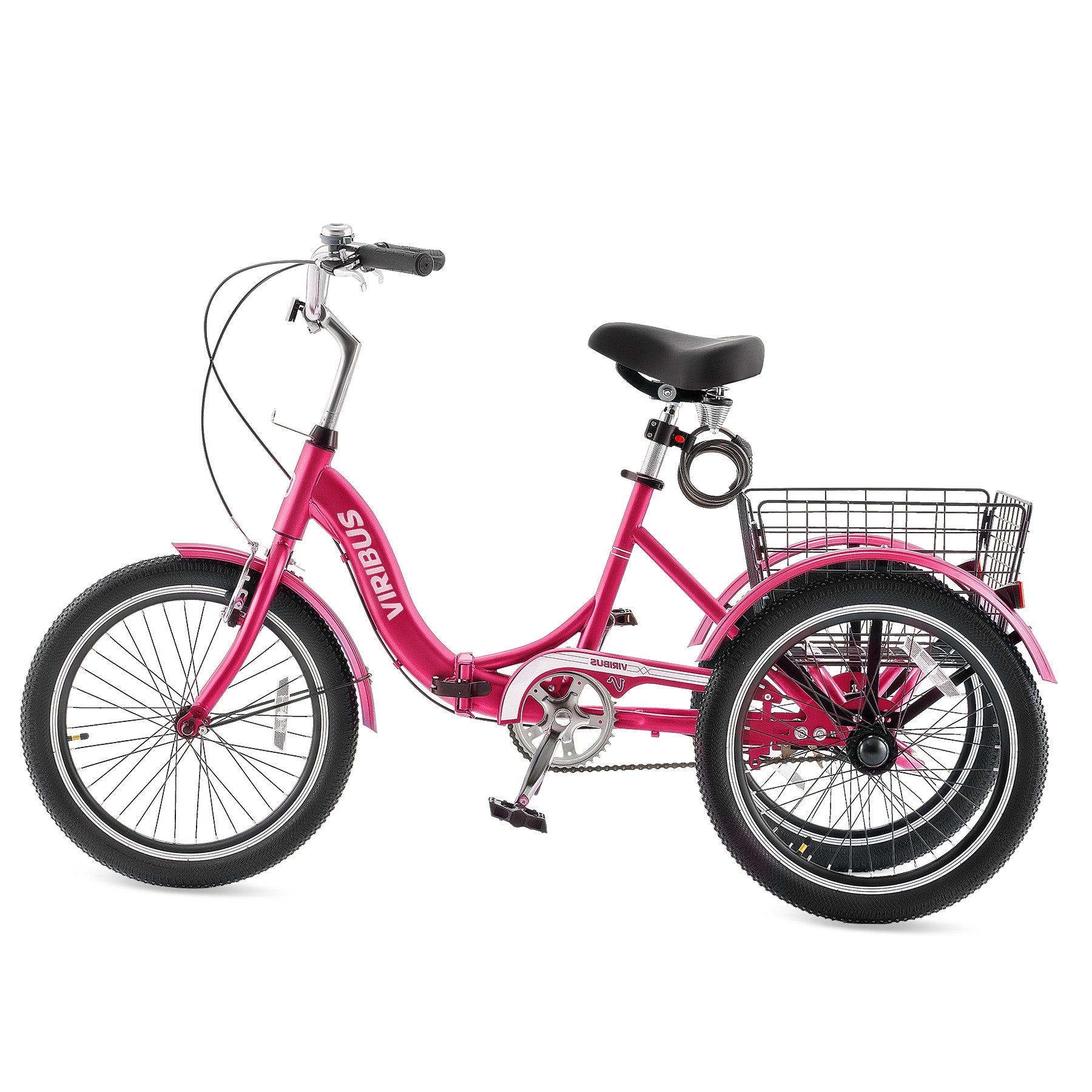 Viribus 20 inch Folding Adult Tricycle
