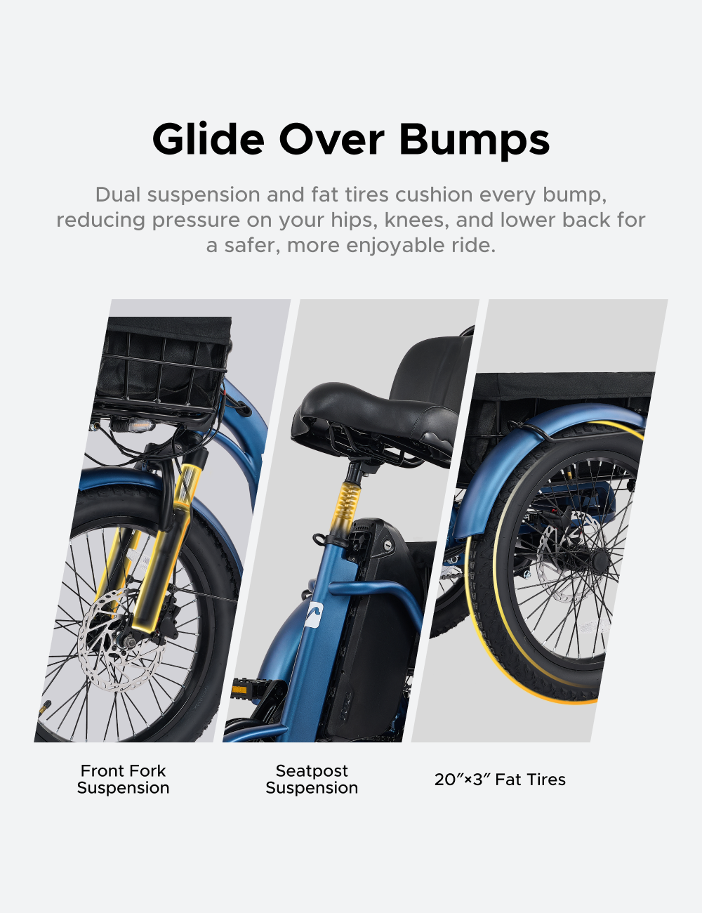 Viribus ST1 Folding Electric Tricycle