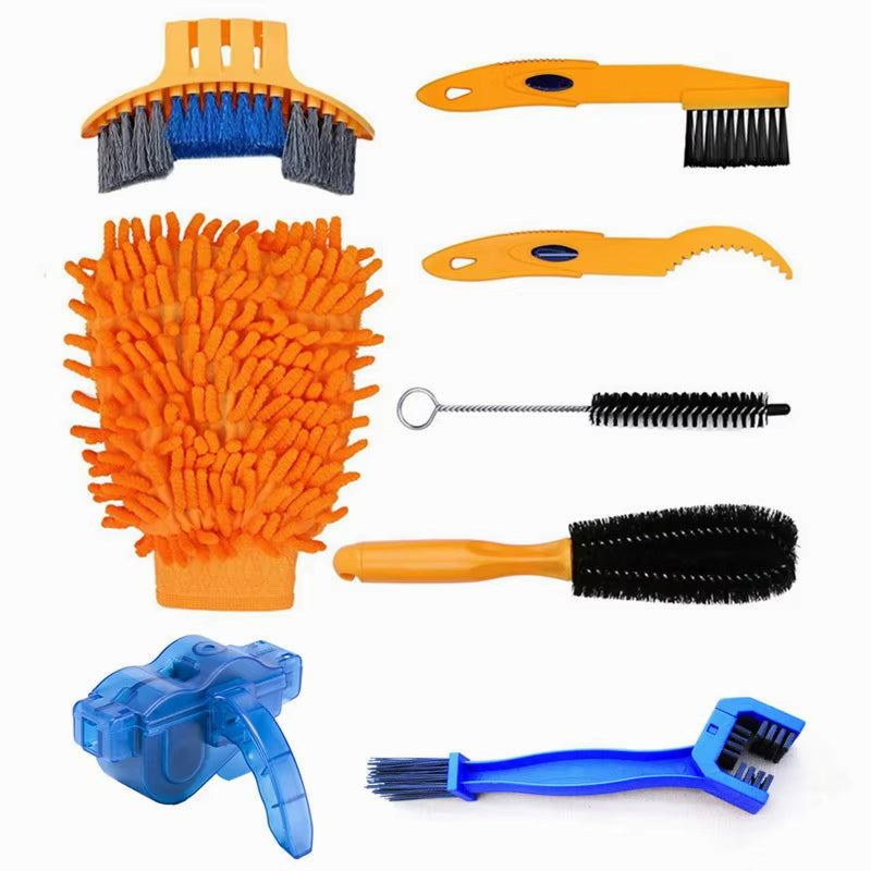 Chain Cleaner Trike Cleaning Kit Bike Wash Repair Tool