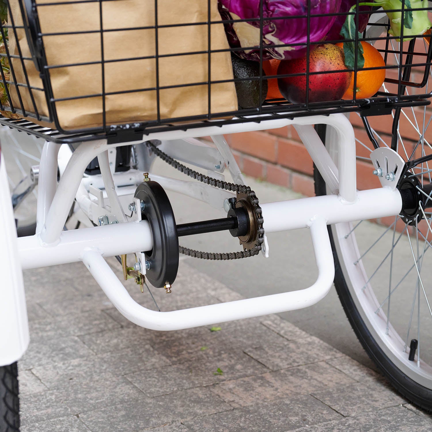 viribus trio electric tricycle chain