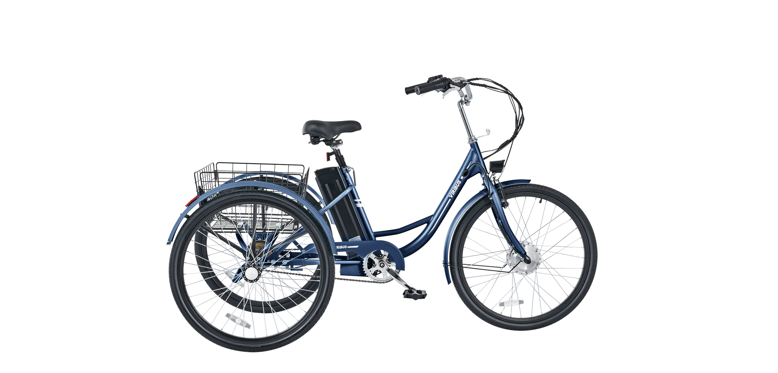 Viribus TriGo Electric Tricycle for Adults 3 Wheel Electric Bike