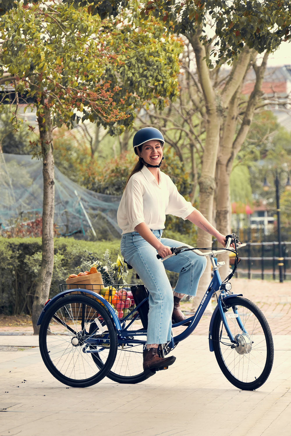 Viribus TriGo Electric Tricycle for Adults 3 Wheel Electric Bike