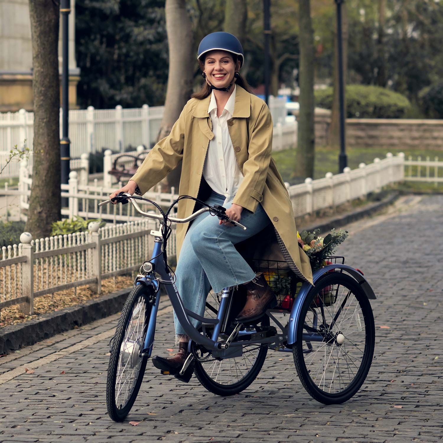 Viribus TG1 Electric Tricycle | Safe, Stable & Comfortable Electric Tricycle for Adults