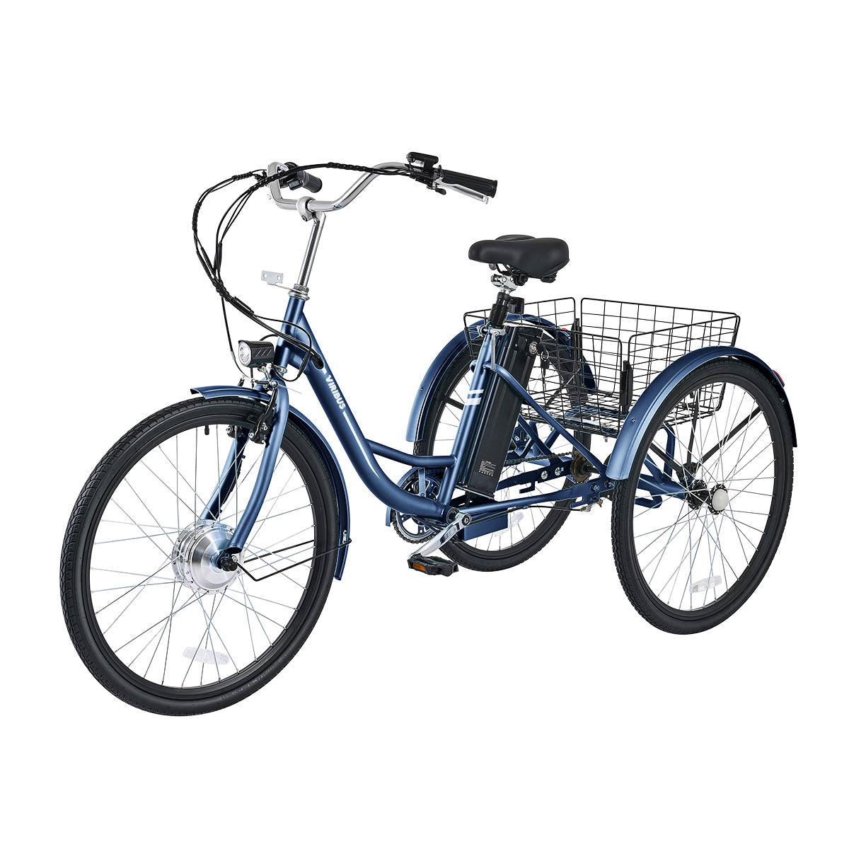 Viribus TriGo Electric Tricycle for Adults 3 Wheel Electric Bike