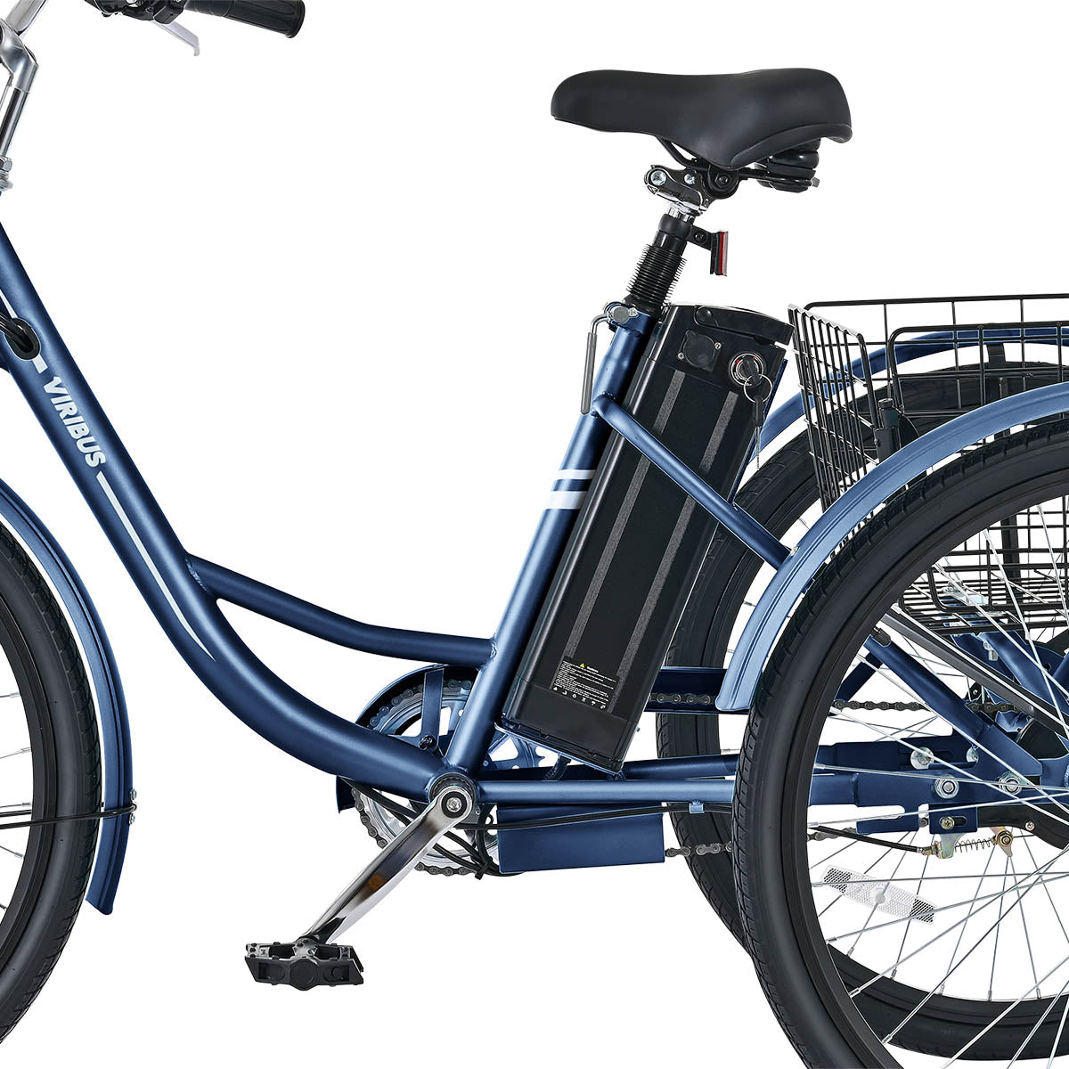 Viribus TriGo Electric Tricycle for Adults 3 Wheel Electric Bike