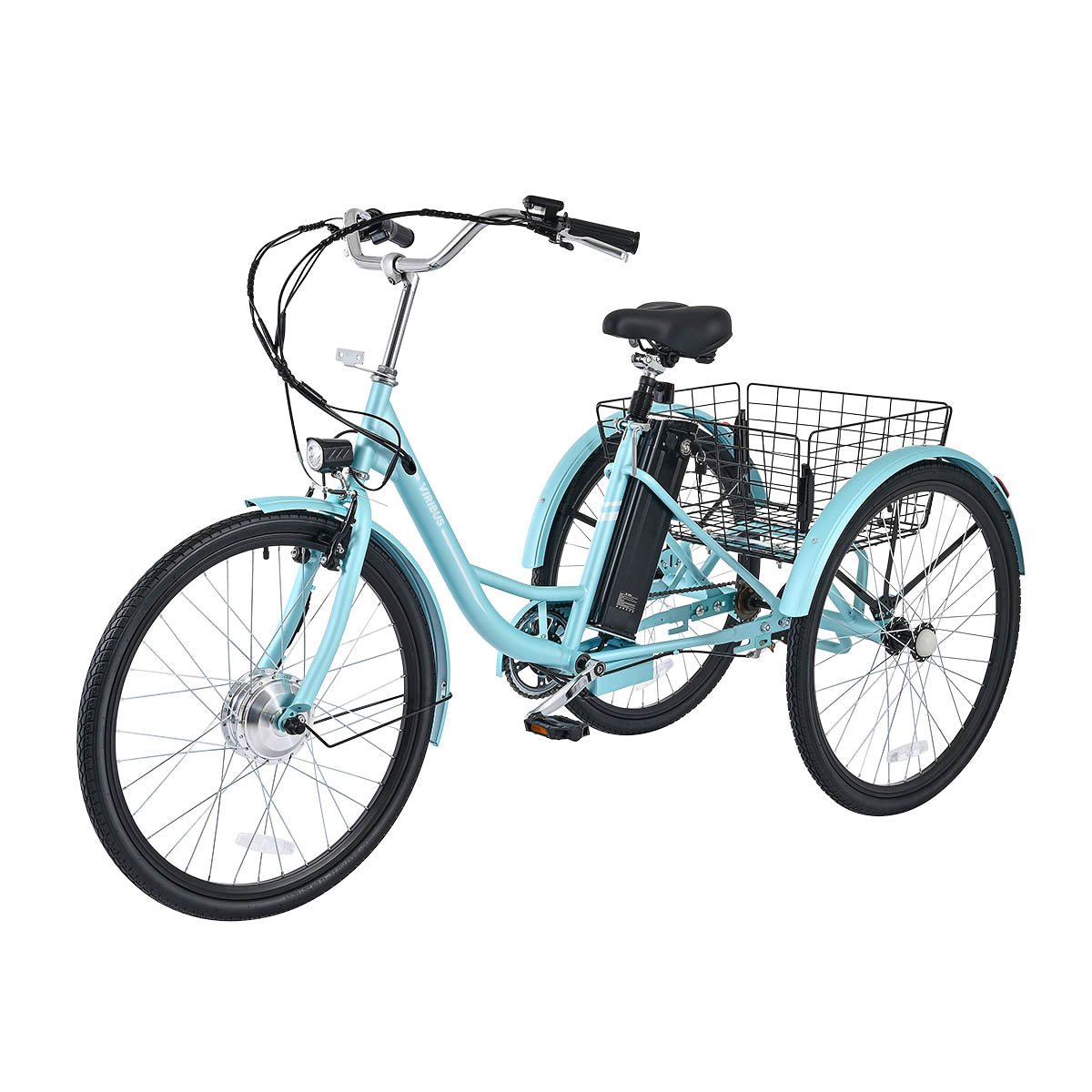 Viribus TriGo Electric Tricycle for Adults 3 Wheel Electric Bike