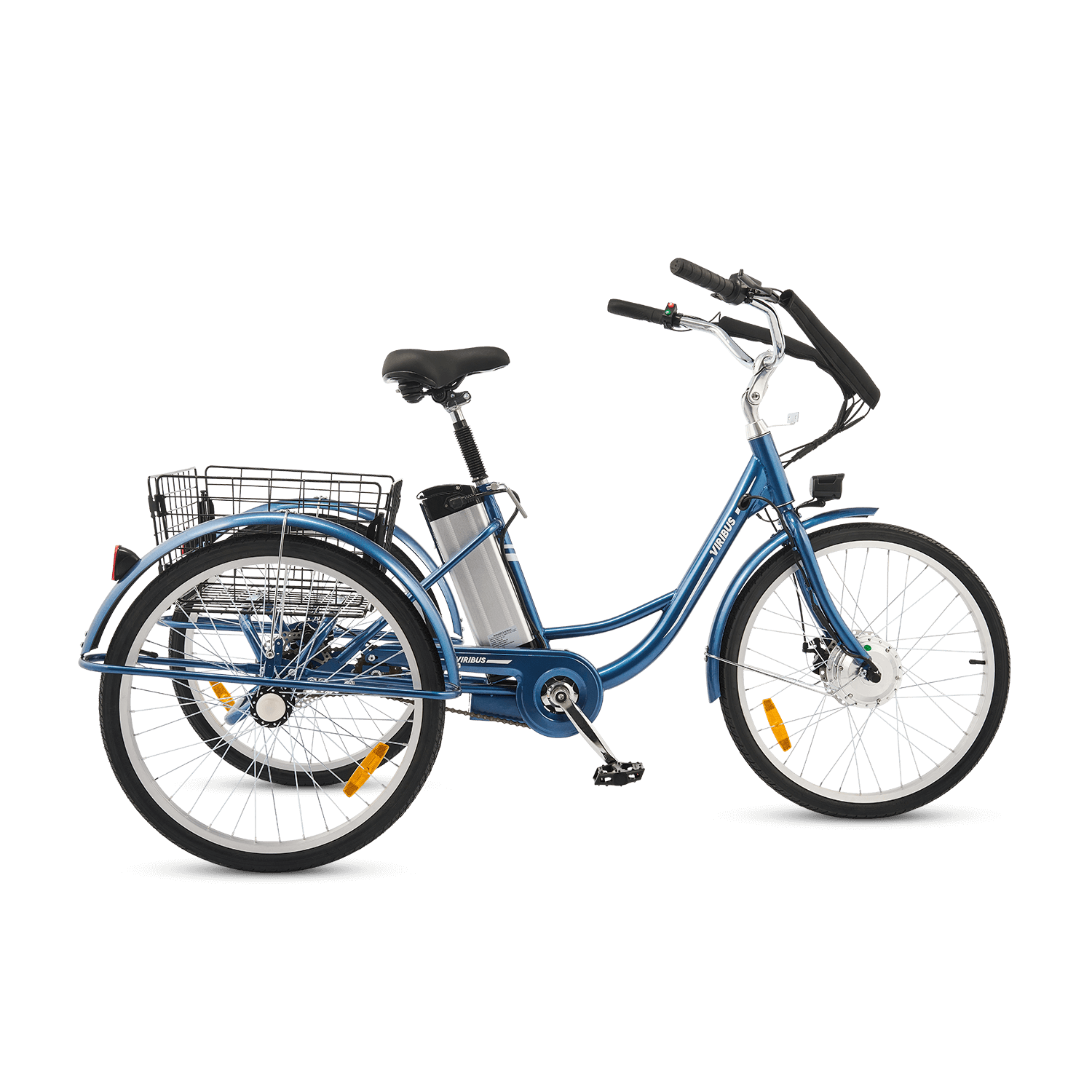 Viribus Trio Plus Adult Electric Tricycle with Dual Disc Brakes