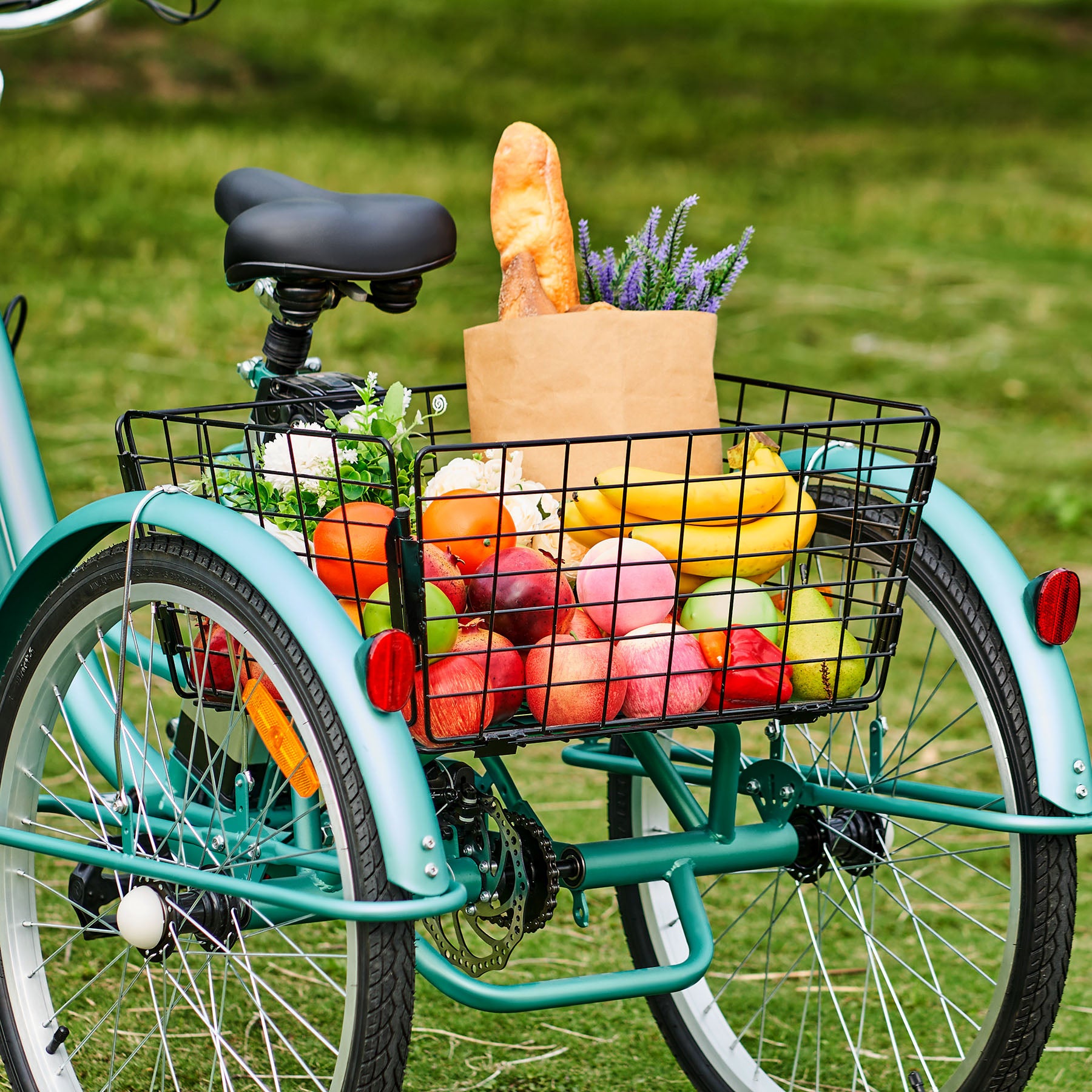 Viribus Trio Plus Adult Electric Tricycle with Dual Disc Brakes