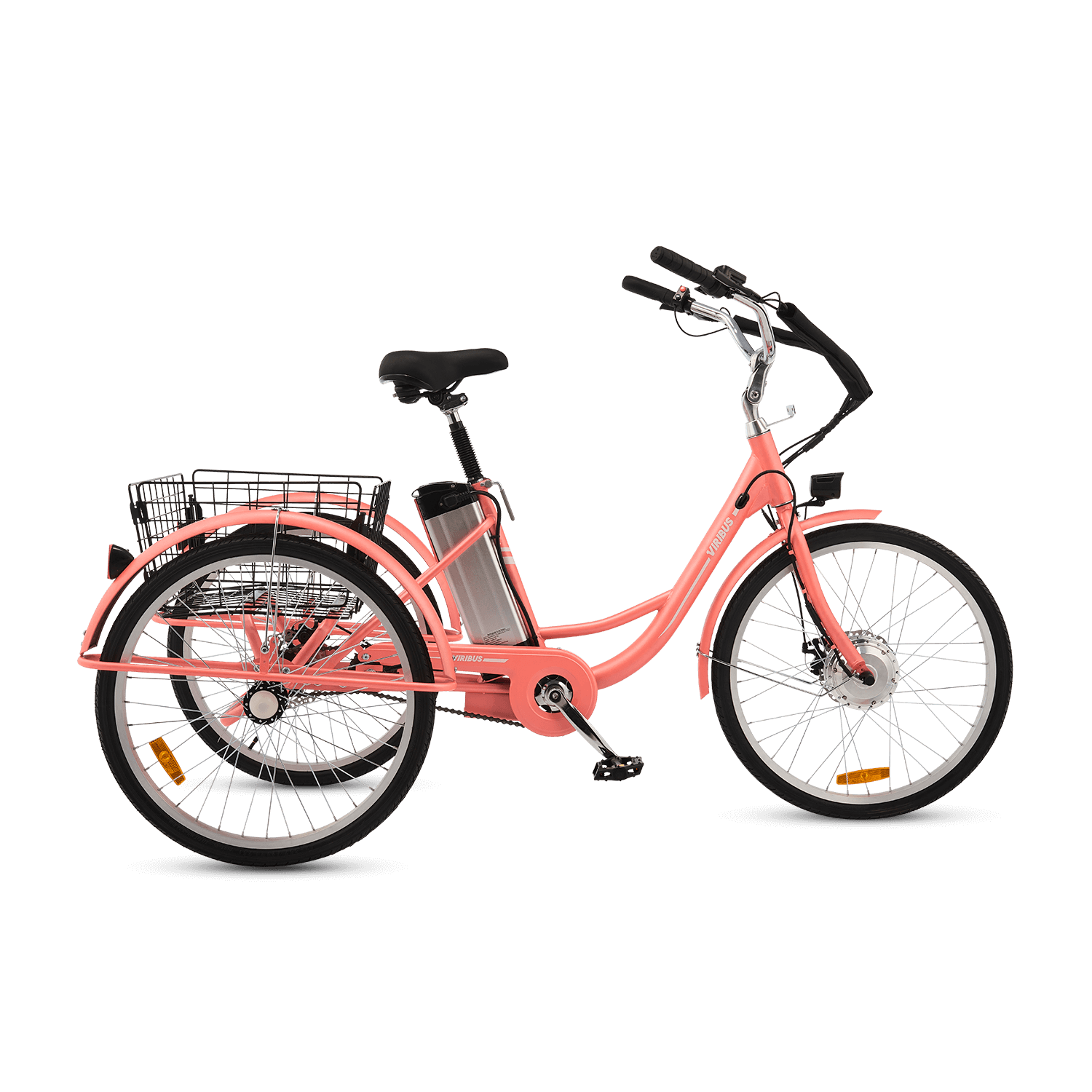 Viribus Trio Plus Adult Electric Tricycle with Dual Disc Brakes