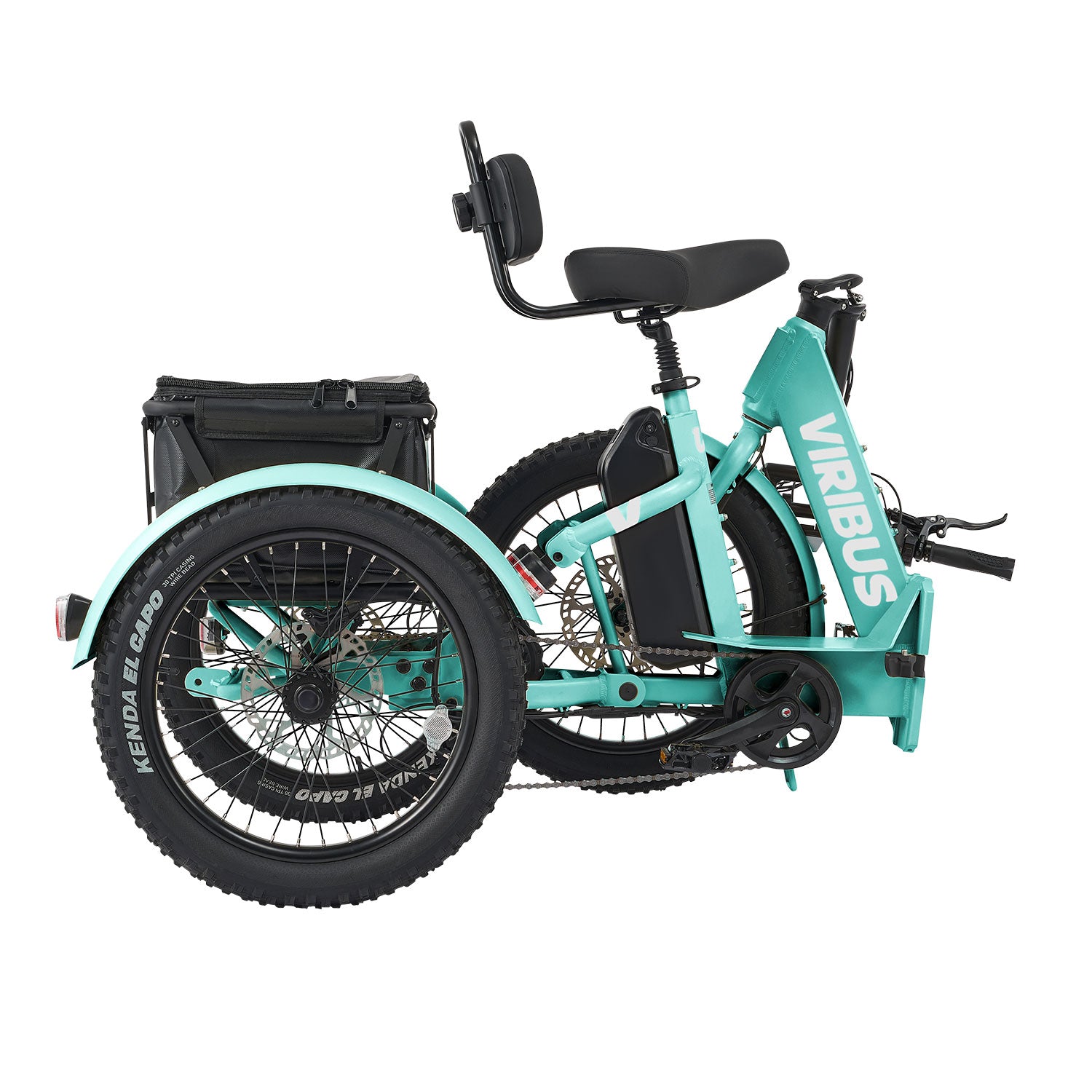 Viribus FC1 Folding Fat Tire Electric Tricycle