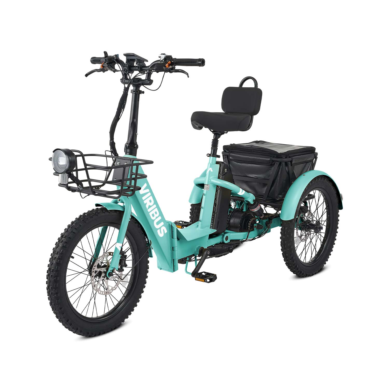 Viribus FC1 Folding Fat Tire Electric Tricycle