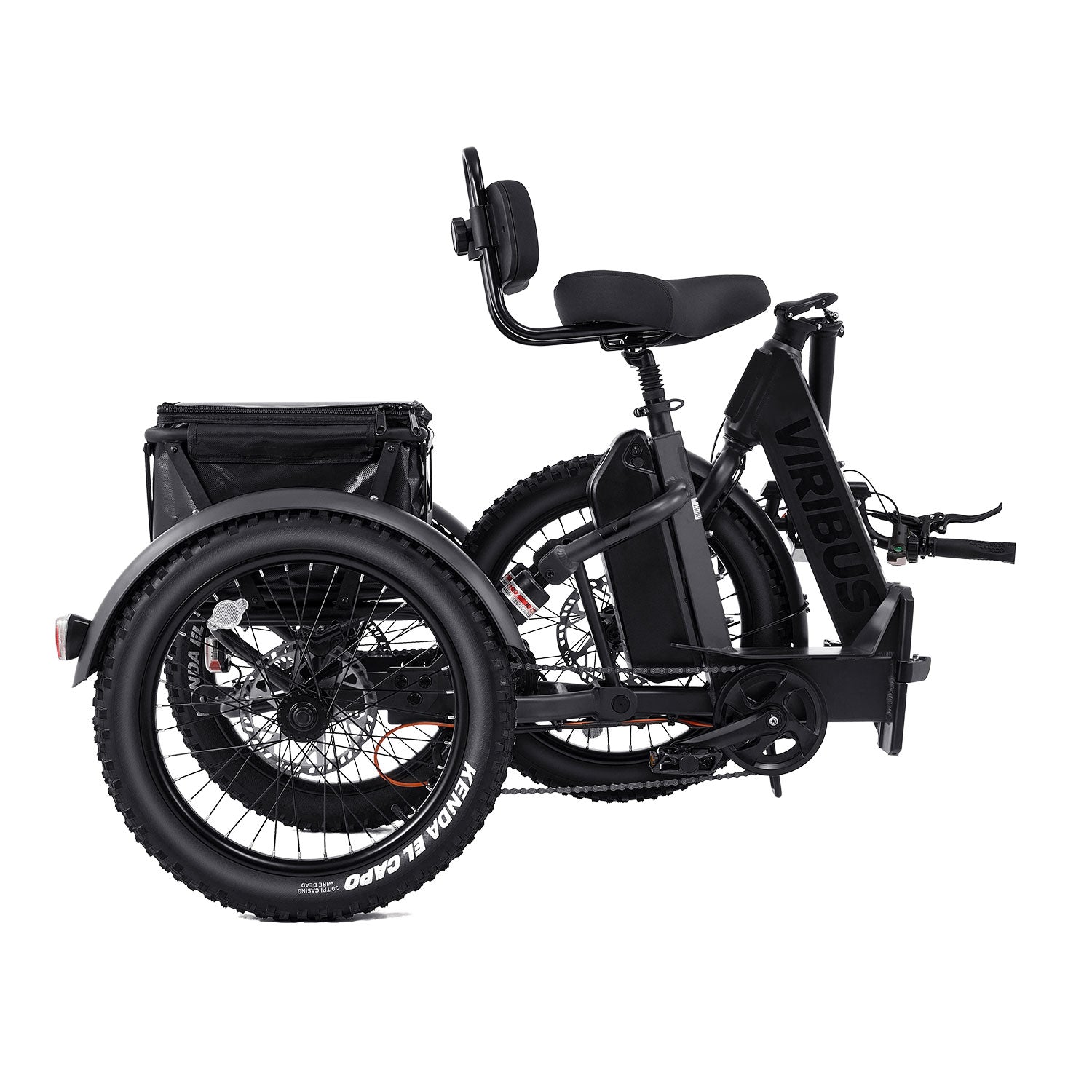 Viribus FC1 Folding Fat Tire Electric Tricycle