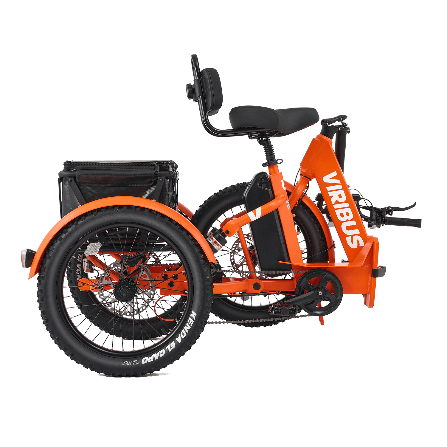 Viribus FC1 Folding Fat Tire Electric Tricycle