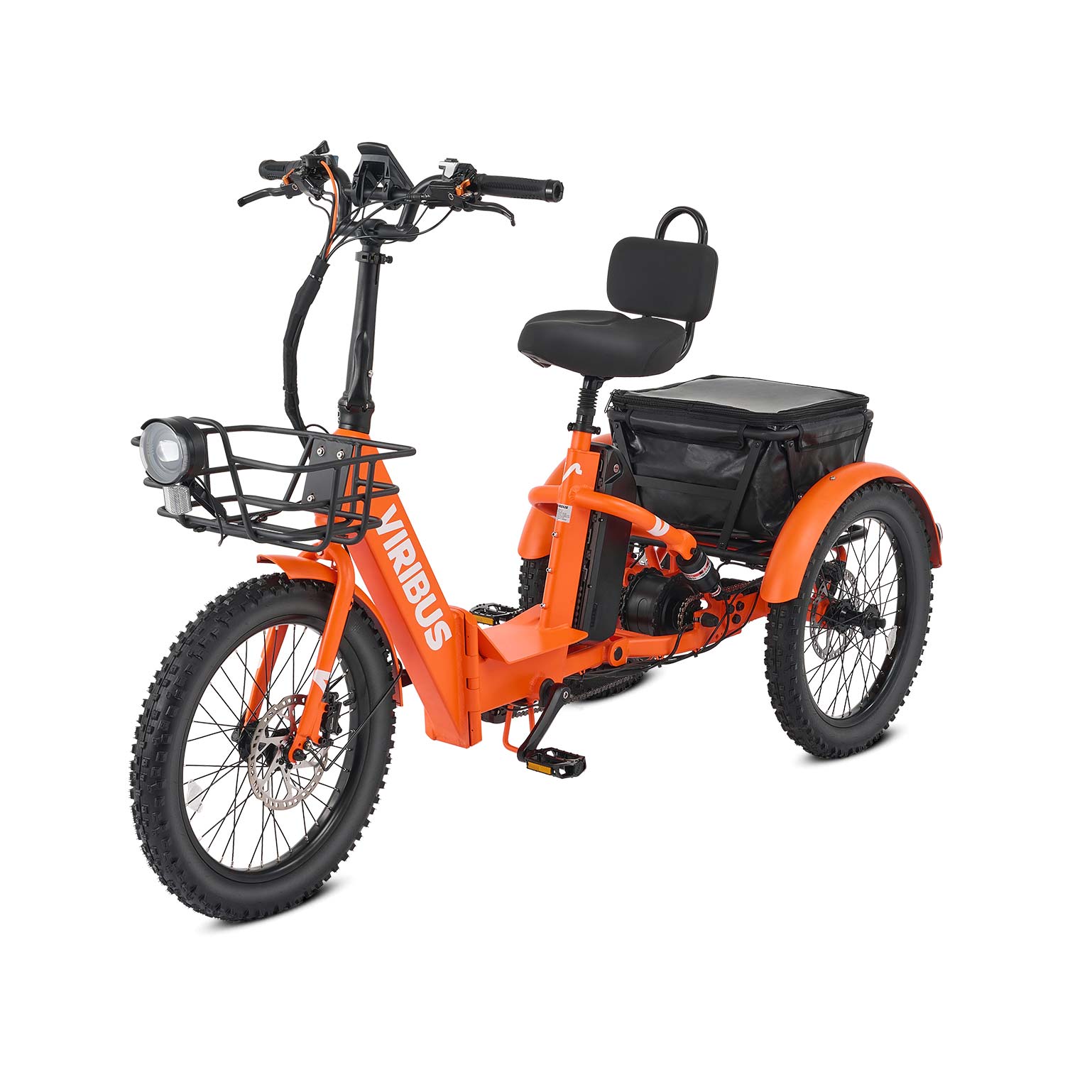 Viribus FC1 Folding Fat Tire Electric Tricycle