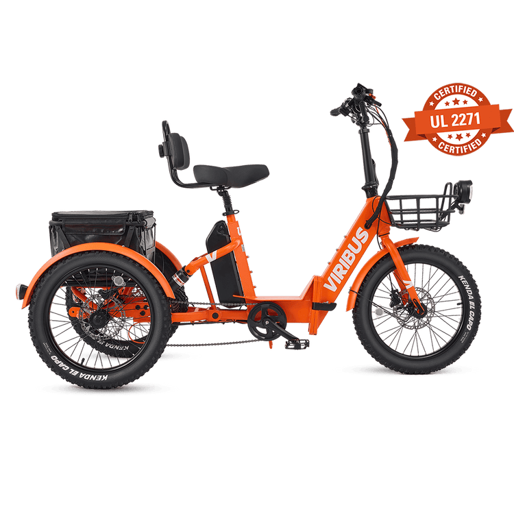 Viribus FC1 Folding Fat Tire Electric Tricycle