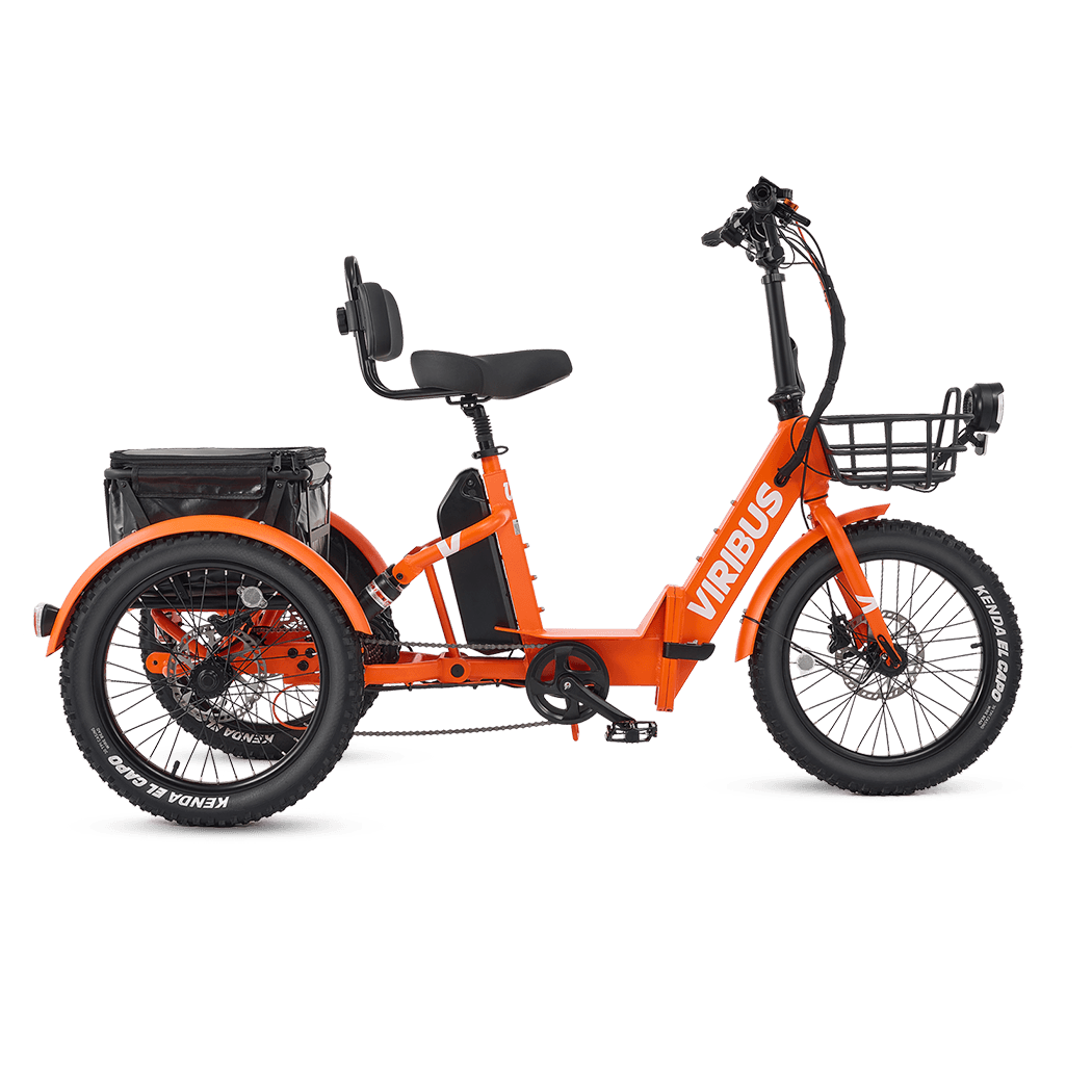 Viribus FC1 Trike Folding Fat Tire Electric Tricycle