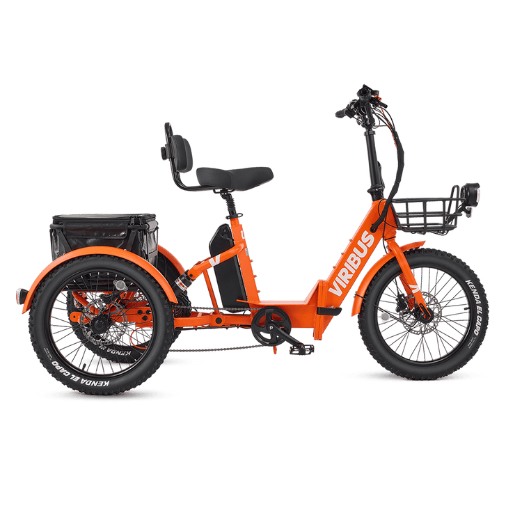 Viribus FC1 Trike Folding Fat Tire Electric Tricycle