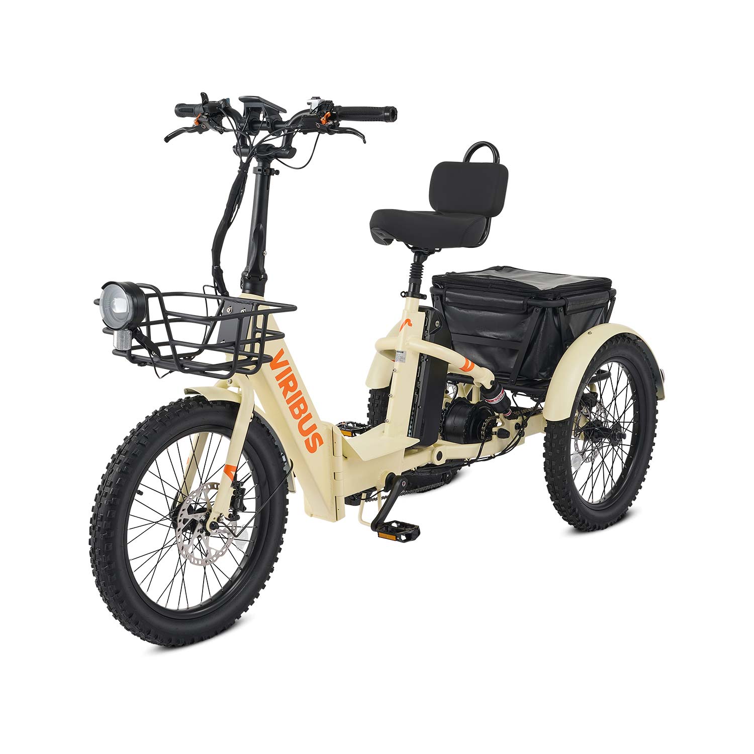 Viribus FC1 Folding Fat Tire Electric Tricycle
