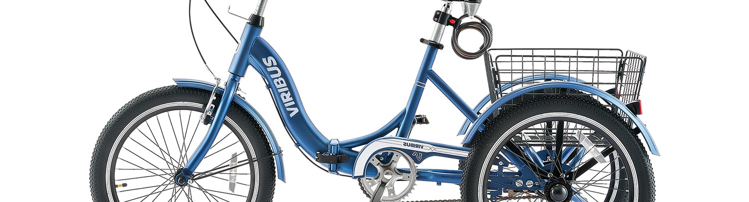 Viribus 20 inch Folding Adult Tricycle