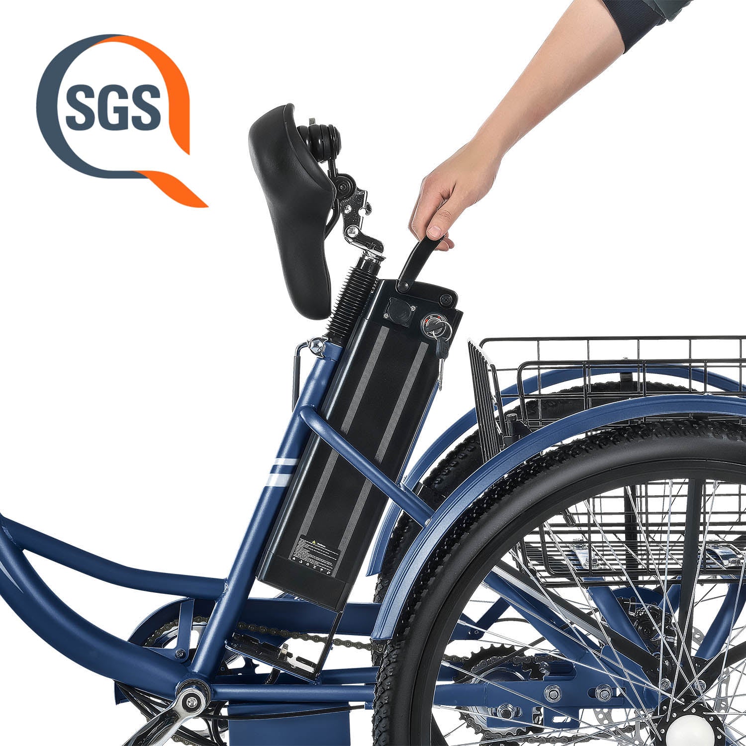 Viribus TriGo Plus Electric Tricycle for Adults 3 Wheel Bike for Sale