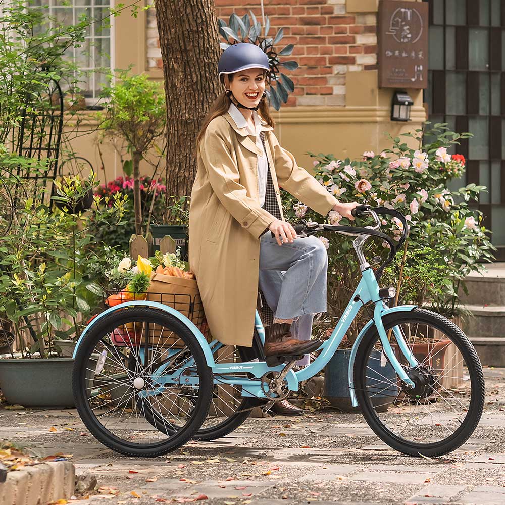 Viribus TG1 Electric Tricycle | Safe, Stable & Comfortable Electric Tricycle for Adults