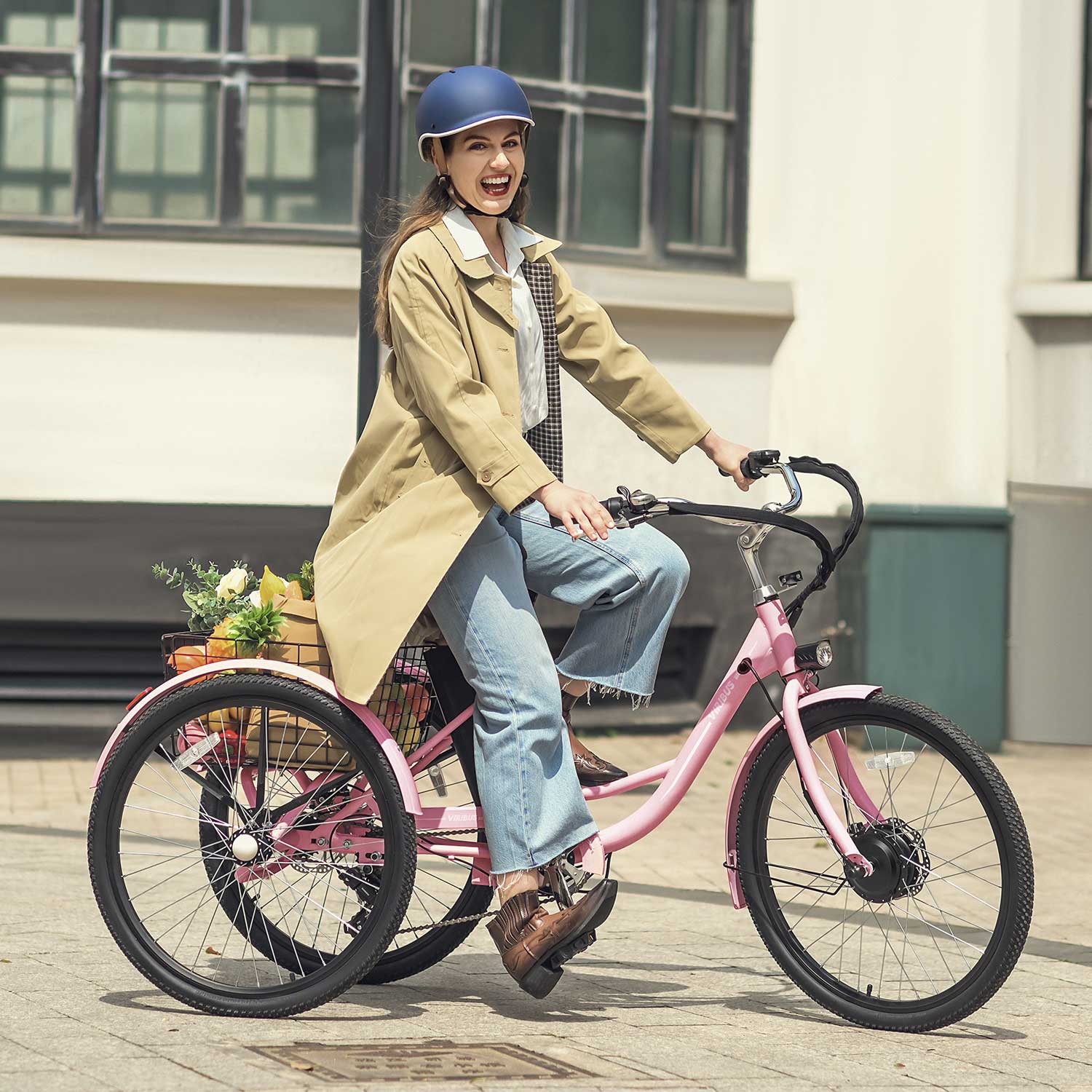 Viribus TG1 Electric Tricycle | Safe, Stable & Comfortable Electric Tricycle for Adults