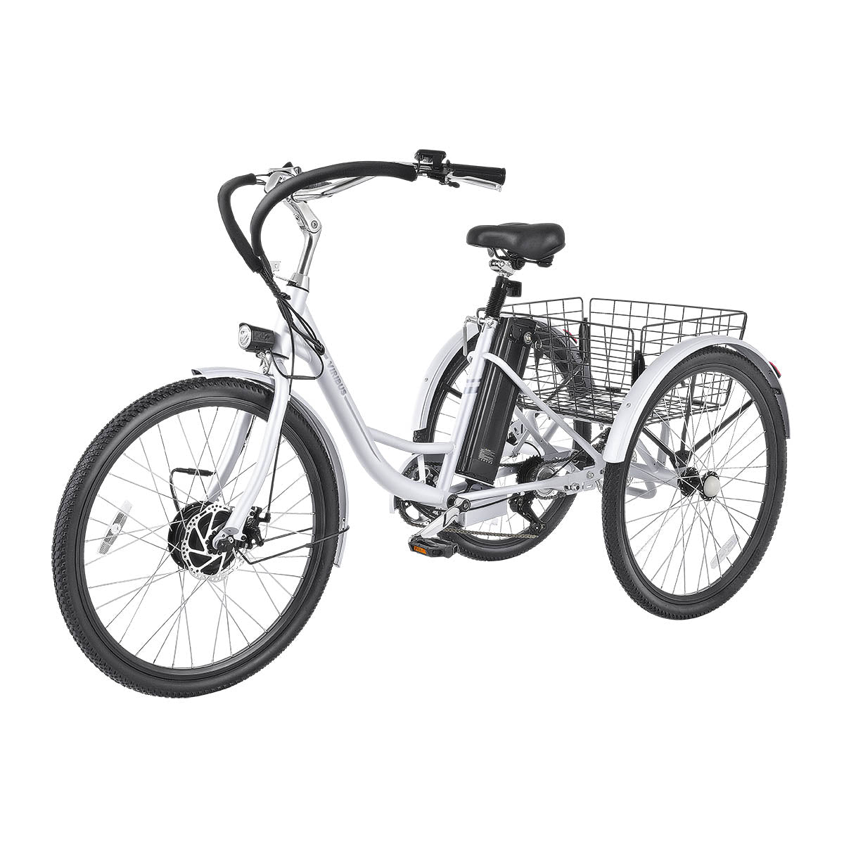 Viribus TG1 Electric Tricycle | Safe, Stable & Comfortable Electric Tricycle for Adults