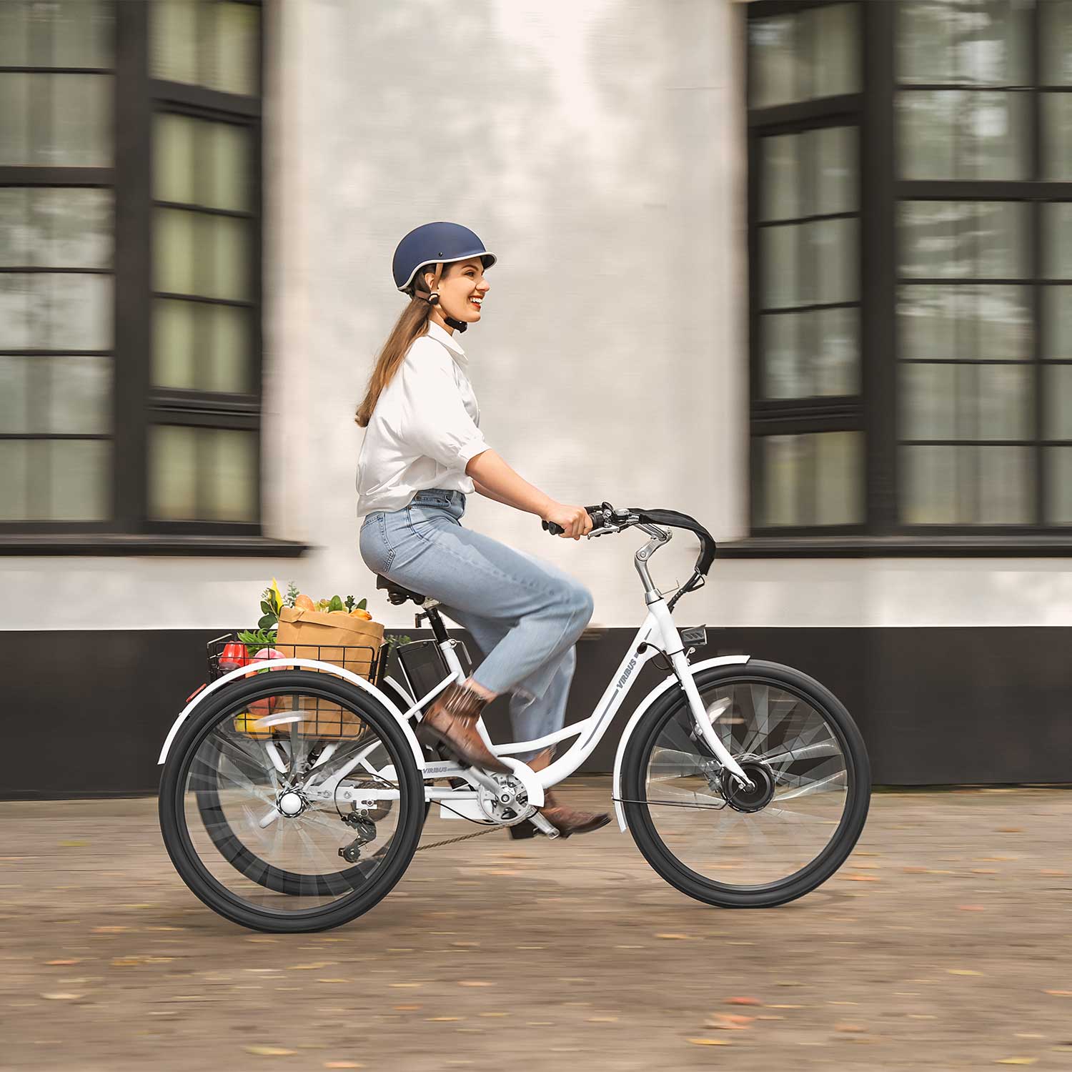 Viribus TG1 Electric Tricycle | Safe, Stable & Comfortable Electric Tricycle for Adults