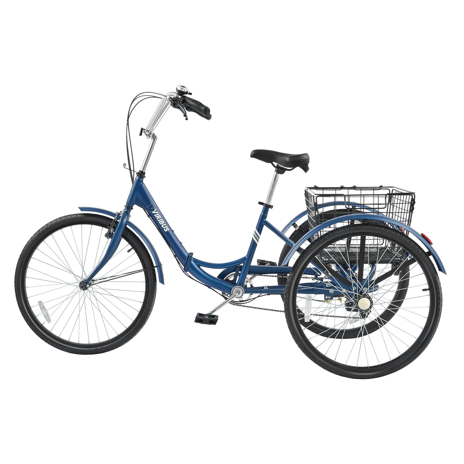 Viribus Folding Adult Tricycle Discover the Stability and Portability