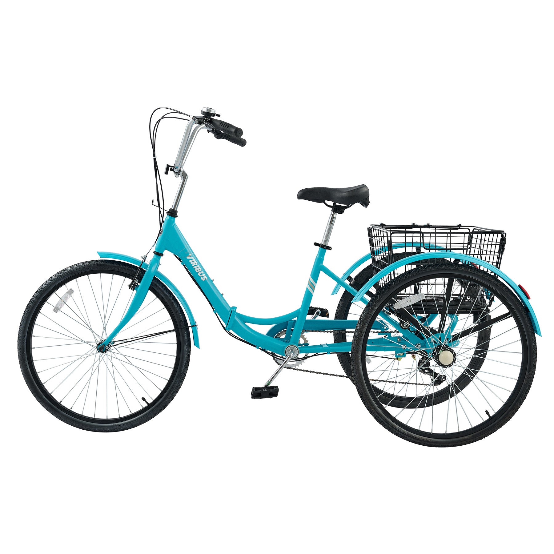 Viribus Folding Adult Tricycle Discover the Stability and Portability