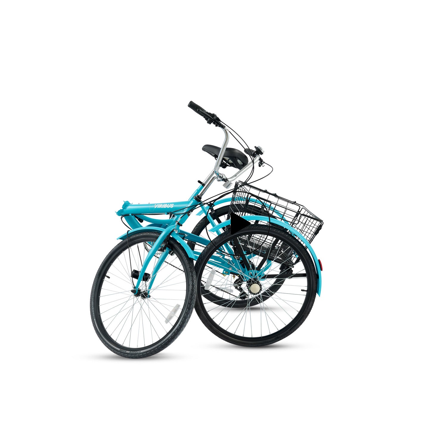 Viribus Folding Adult Tricycle 7 Speed