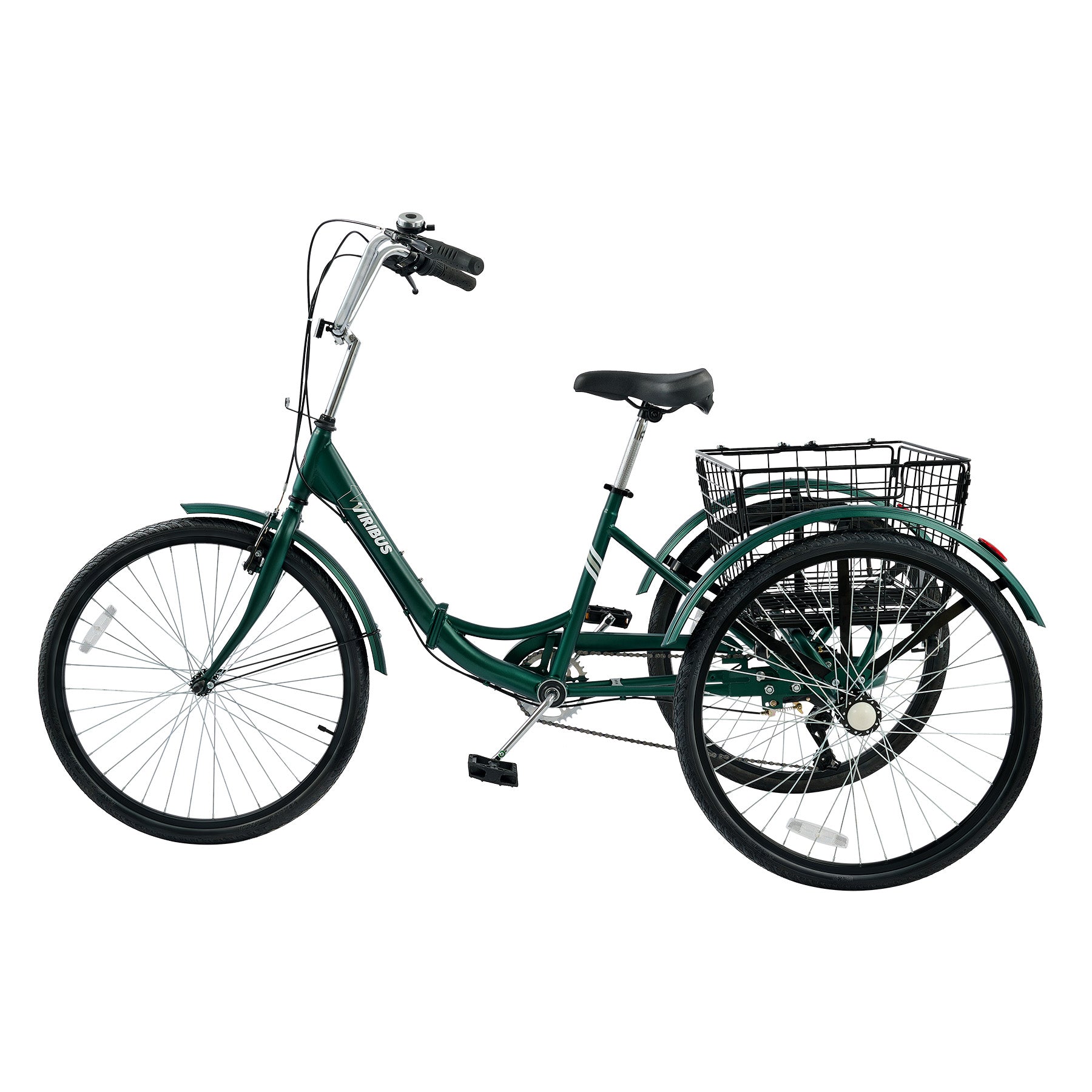 Viribus Folding Adult Tricycle Discover the Stability and Portability