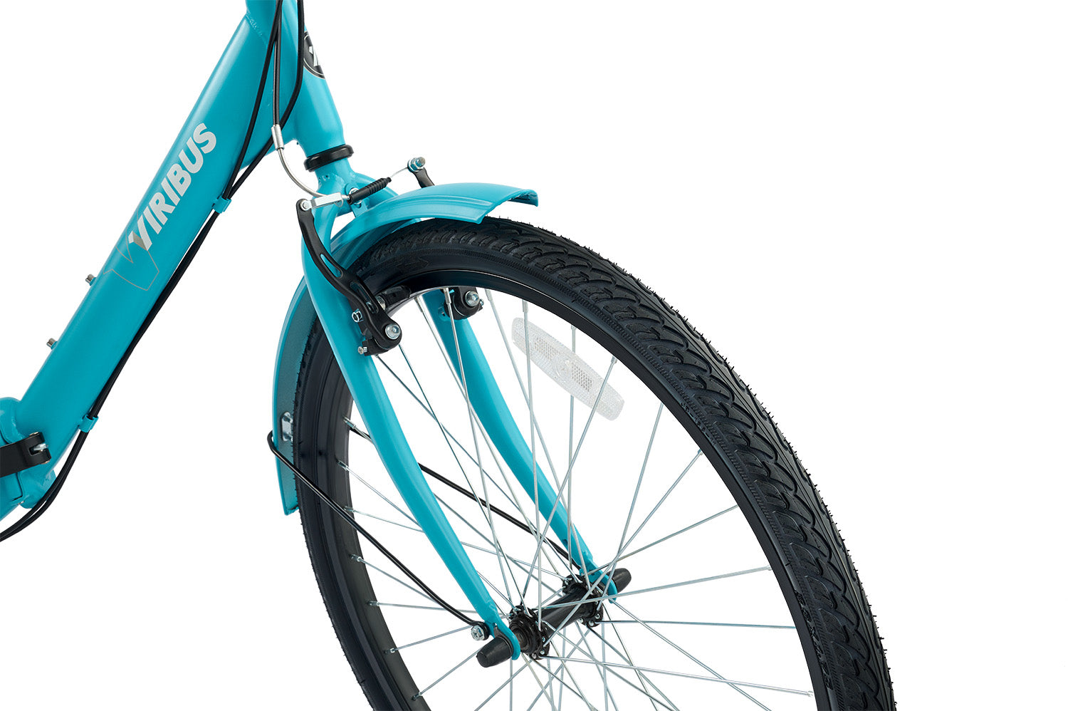 Viribus Dual Chain Adult Tricycle V brake with a parking brake