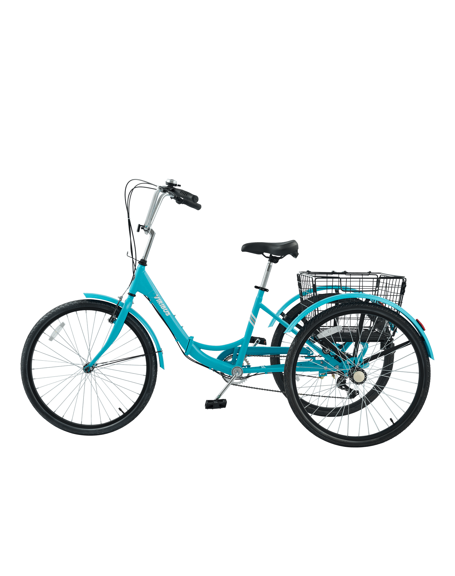 Viribus Folding Adult Tricycle Discover the Stability and Portability