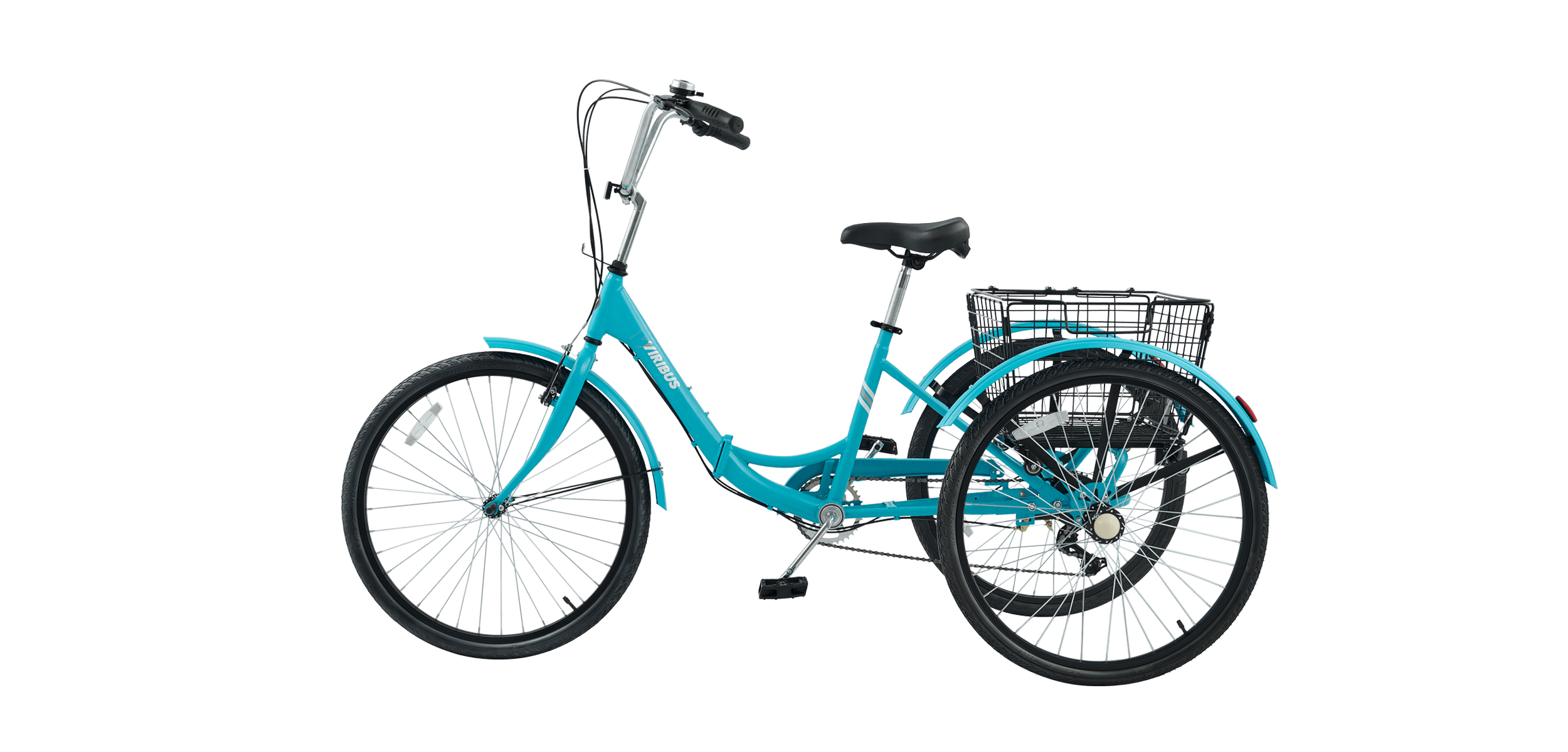 Viribus Folding Adult Tricycle Discover the Stability and Portability