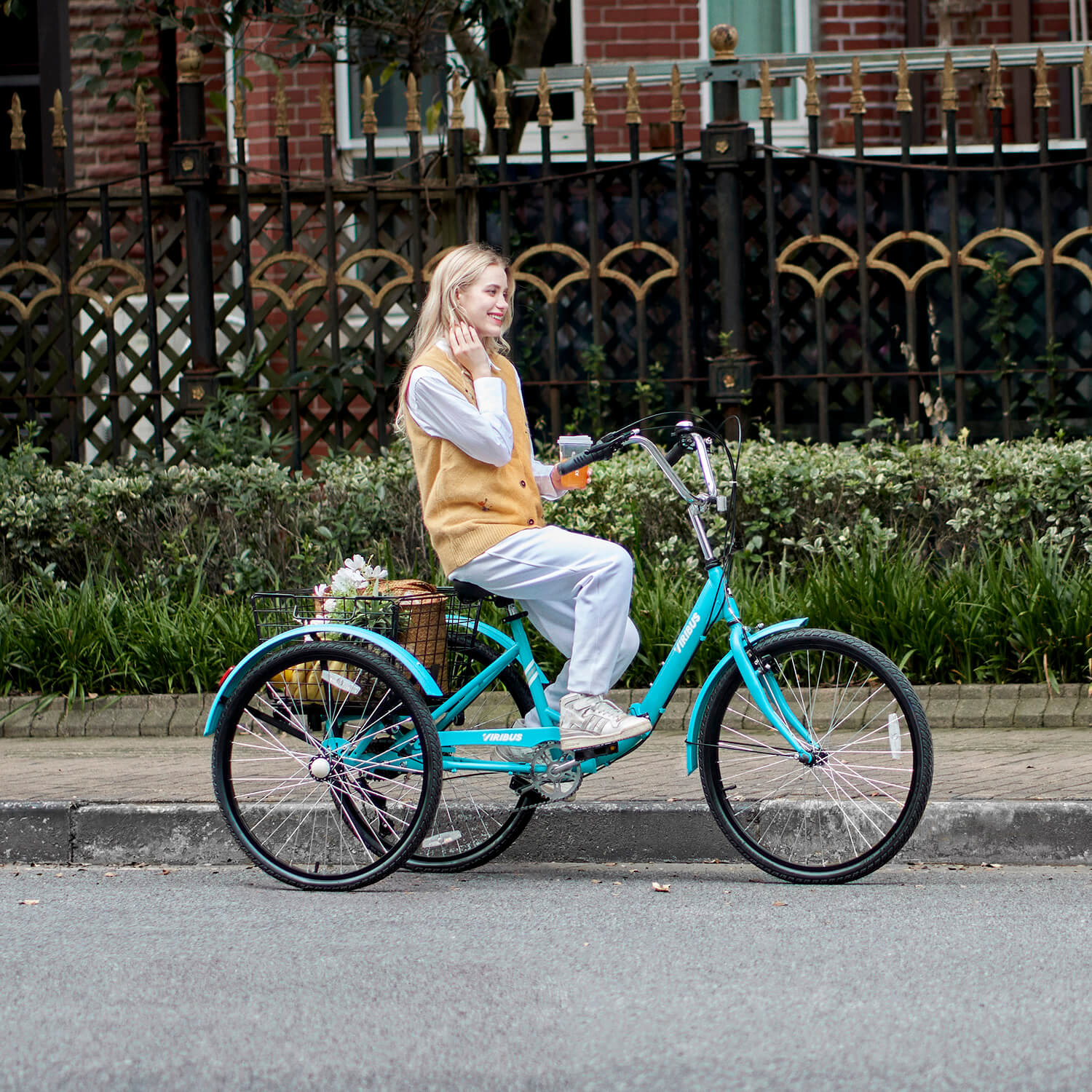 Viribus Folding Adult Tricycle Discover the Stability and Portability