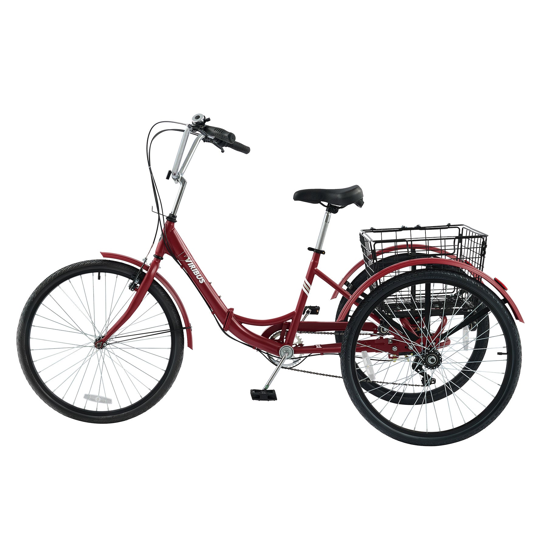 Viribus Folding Adult Tricycle Discover the Stability and Portability