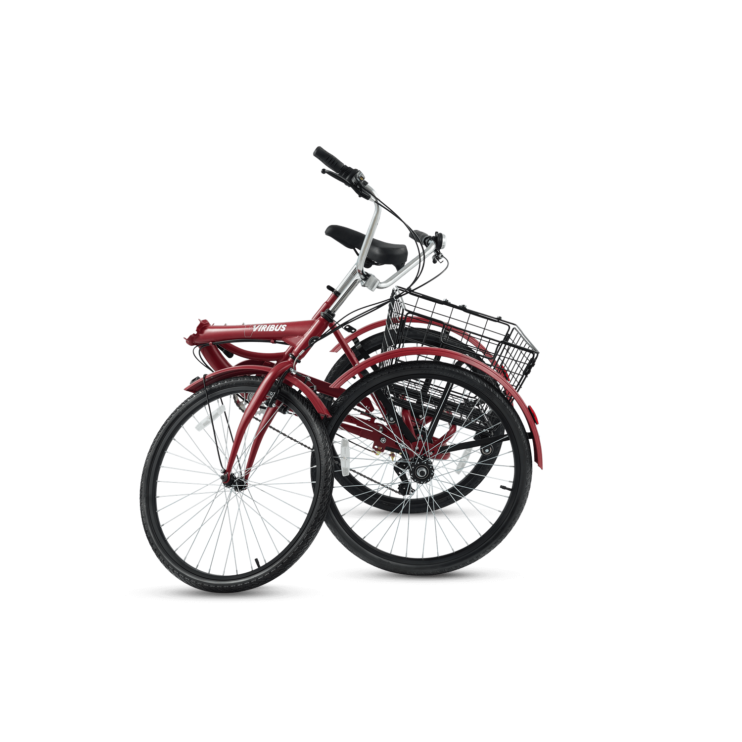 Viribus Folding Adult Tricycle Discover the Stability and Portability