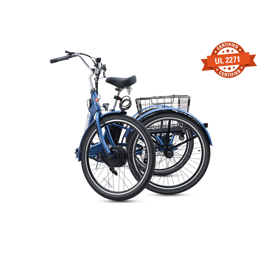 Electric Bicycle Liberty E Trike TG1 Folding Electric Tricycle Wheel