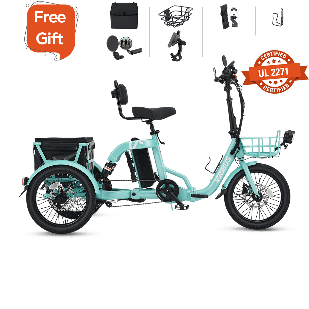 Viribus FC2 Folding Electric Tricycle