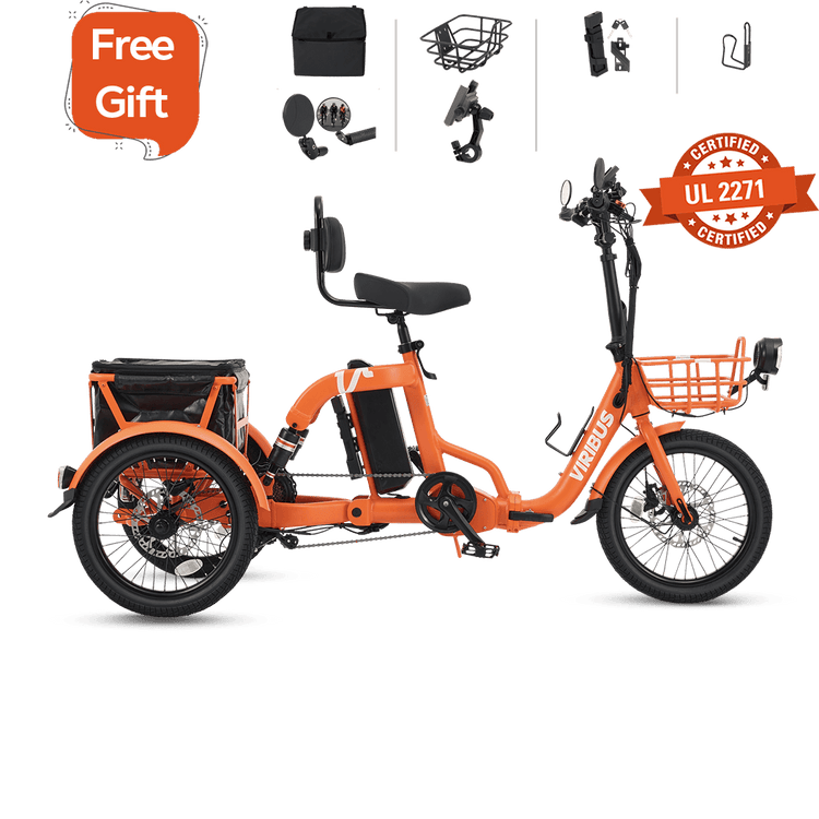 Viribus FC2 Folding Electric Tricycle