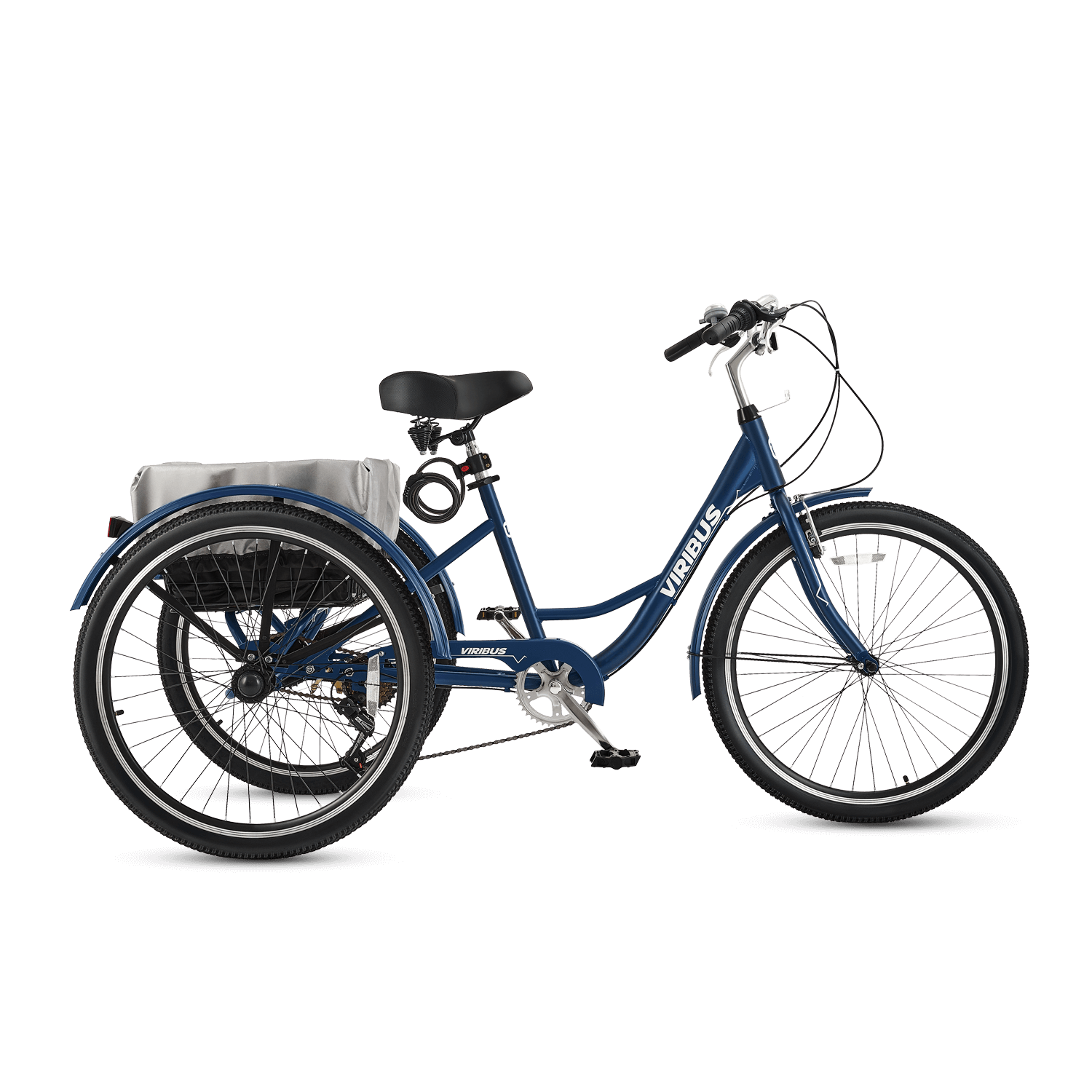 Viribus Adult Tricycle 7-Speed Tricycle for Adults