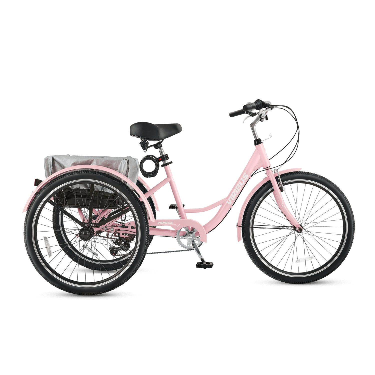 Viribus Adult Tricycle 7-Speed Tricycle for Adults