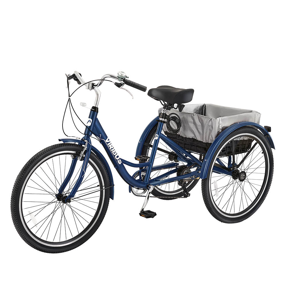 Viribus Adult Tricycle 7-Speed Tricycle for Adults