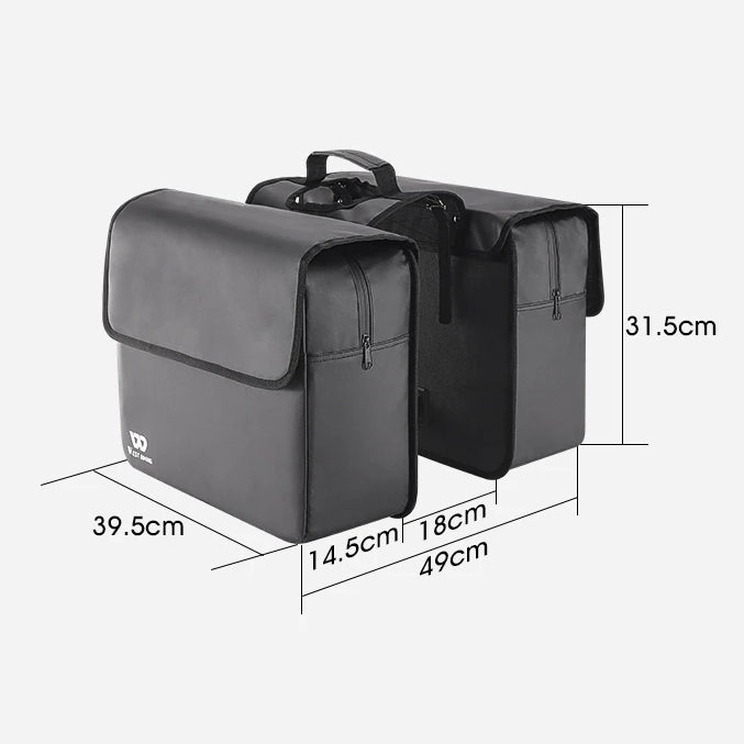 Viribus 36L Waterproof Bike Rack Bag Pannier Pack