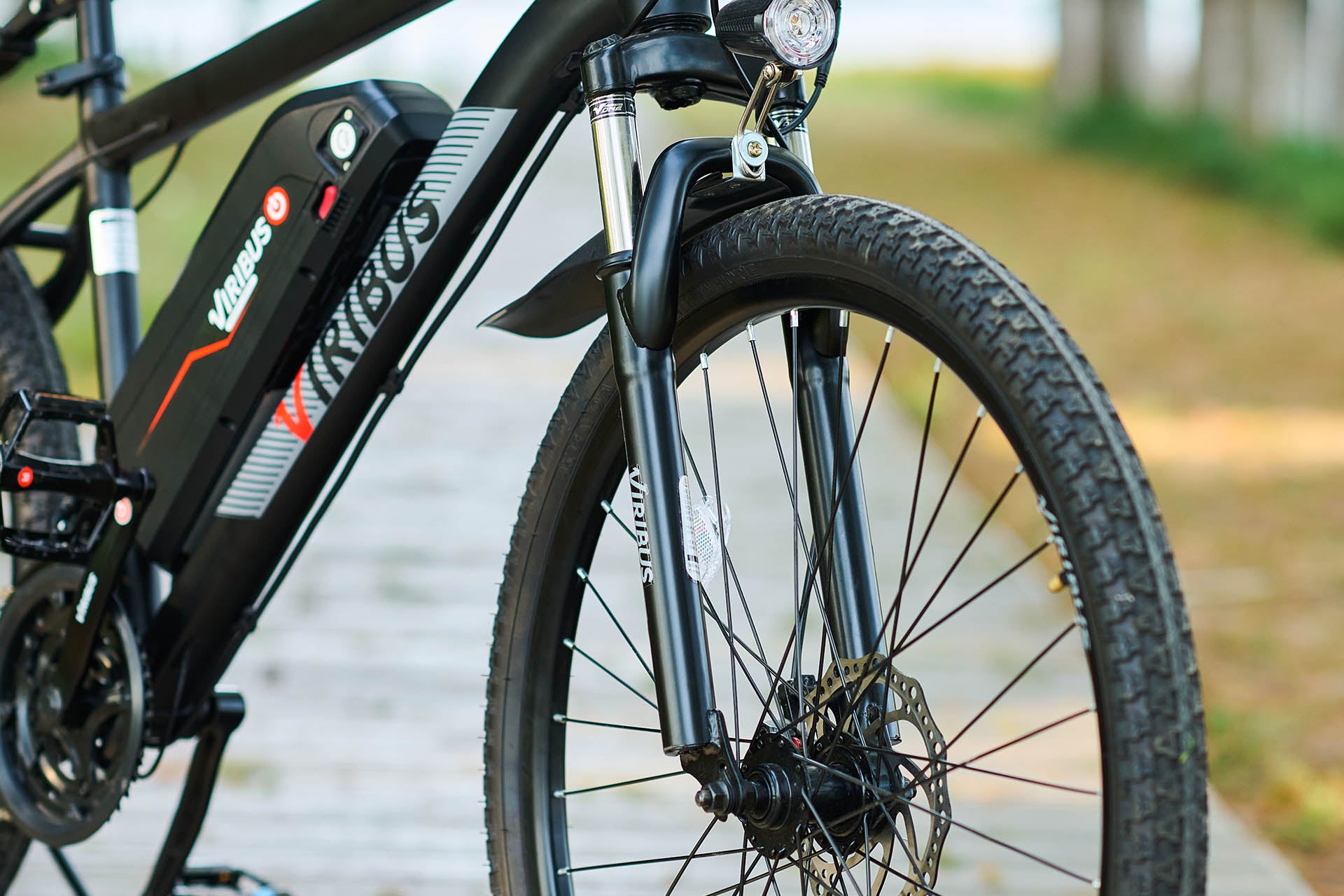 Viribus Panther Mountain Electric Bike for Sale Black e mountain bike